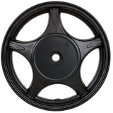 Rear Wheel Rims 50cc Scooters - 10" 2.50x10 Premium 5 Spoke Black Rim Wheel
