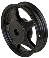 Rear Wheel Rims 50cc Scooters - 10" 2.50x10 Premium 5 Spoke Black Rim Wheel