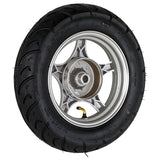 10" Inch Rear Wheel & 3.5-10 Tire Assembly for 50cc Scooter MopedÂ Vittacci Amigo Beemer 50 Yongfuo YN50QT-8 GY6 139QMB
