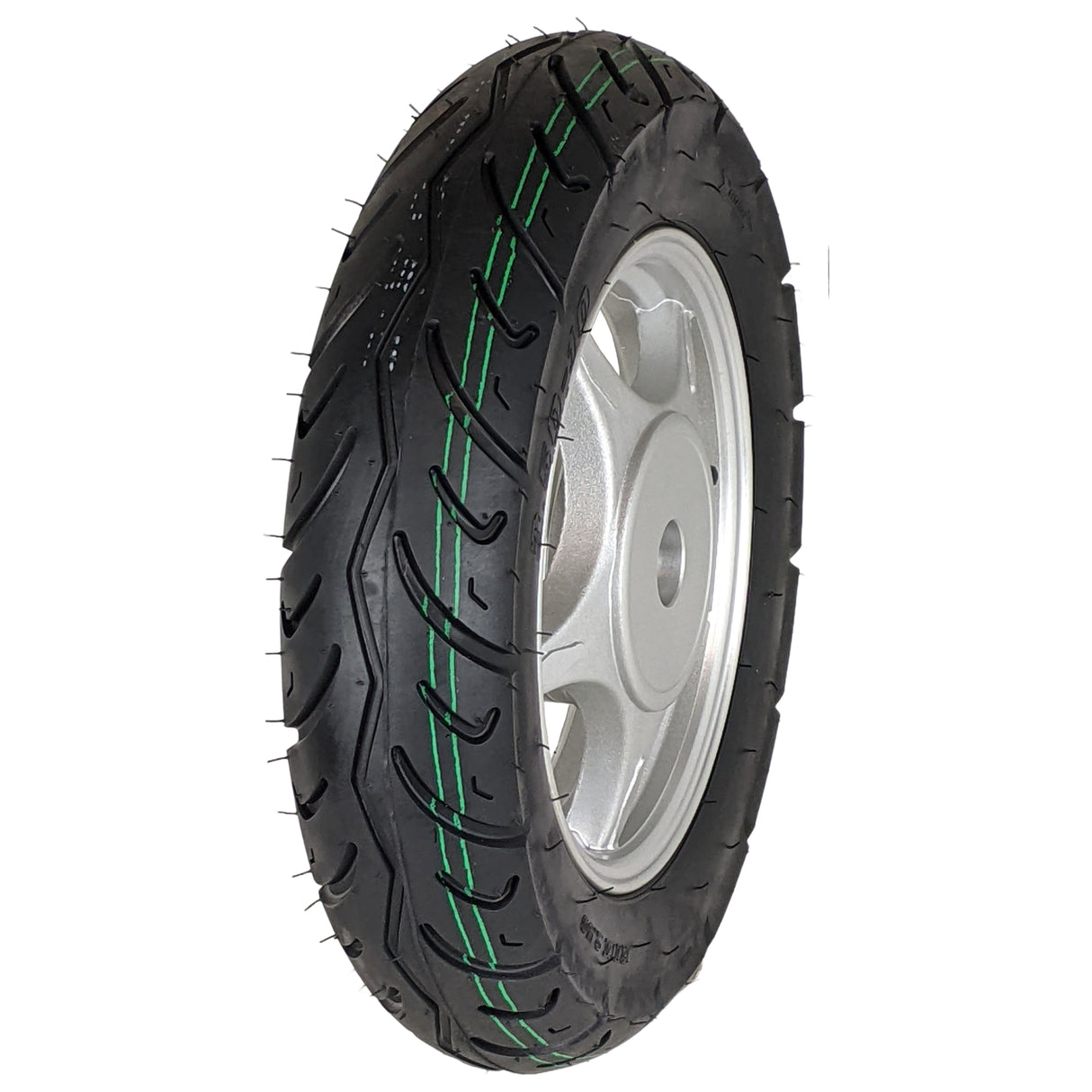 10" Inch Rear Wheel & 3.5-10 Tire Assembly for 50cc Scooter MopedÂ Vittacci Amigo Beemer 50 Yongfuo YN50QT-8 GY6 139QMB