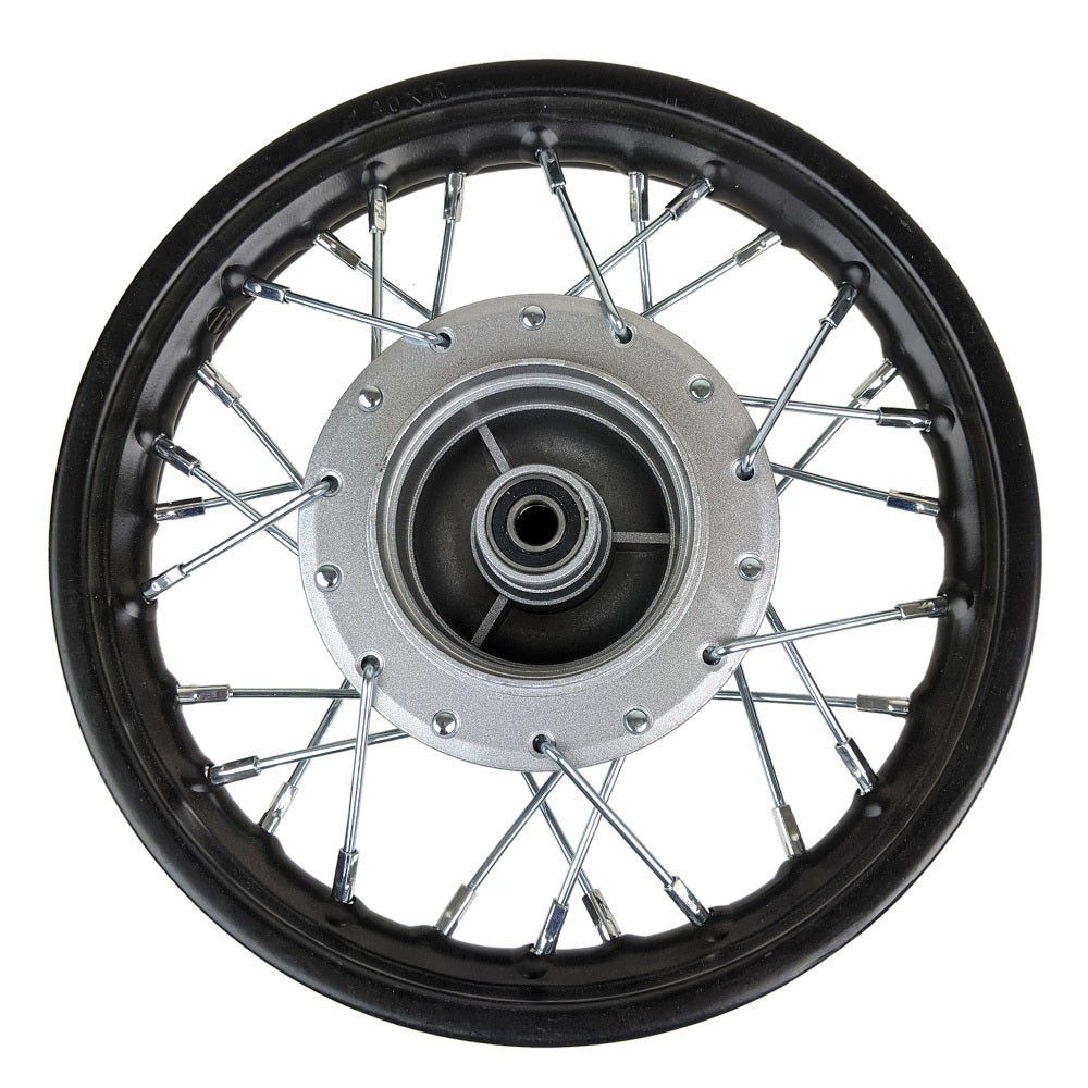 Wheel Rim - Front - 10"  -  12mm ID  Drum Brake - 28 Spokes