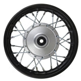 Wheel Rim - Front - 10"  -  12mm ID  Drum Brake - 28 Spokes