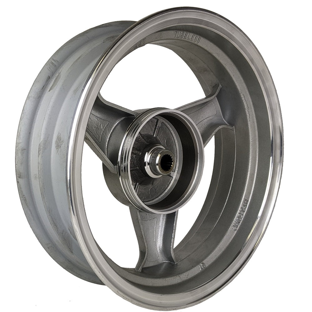 12" Rear Wheel Rim 3.50x12 -Drum Brake - 50cc 150cc Scooter - Version 3