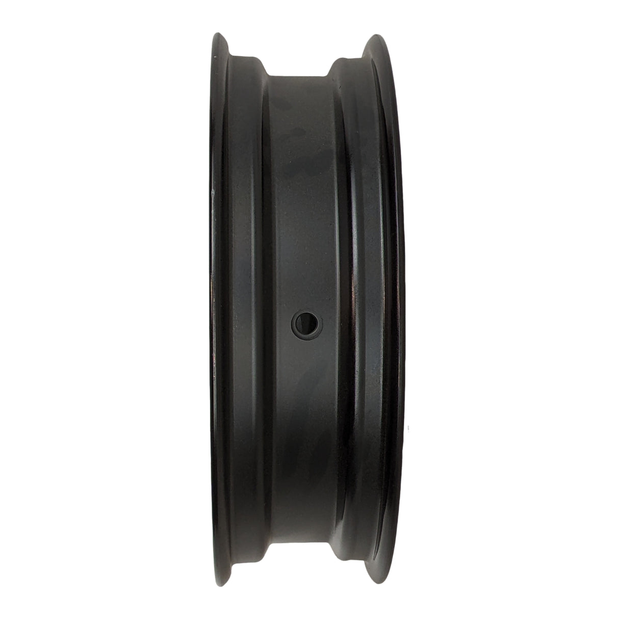 13" Front Rim Wheel with 3-Bolt Holes Pattern - MT 3.50x13 - Aluminum Rims 5 Spoke Design - for Gy6 Taotao Quantum 150 Scooters (Black & Red)