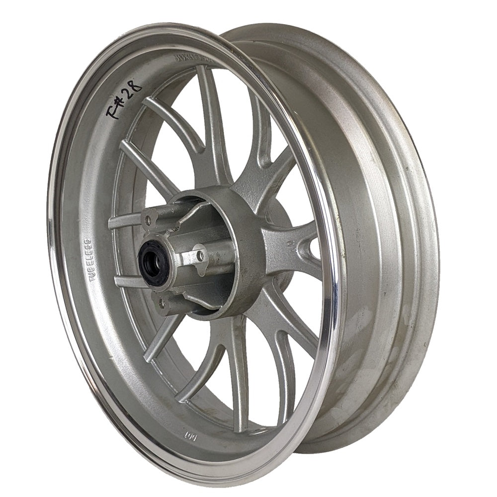 13" Front Rim Wheel - MT 3.50x13 - 12mm ID - Disc Brake - Gy6 Scooters - Version Front 28