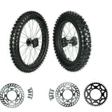 19" 16" Motocross Wheel Tire Rim Set - Bike Wheels Front 70/100-19 Rear