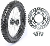14" Front Wheel Rim Tire 60/100-14 12mm Axle Pit Older Dirt Bike 110cc 125cc SSR