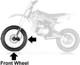 Wheel Rim - Front - 14" Steel 12mm ID - Dirt Bike