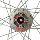 Wheel Rim - Front - 14" Steel 12mm ID - Dirt Bike