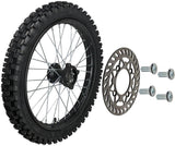 Front Rim Wheel Tire Tube Assembly for Disk Brake Apollo SSR 125cc XR CRF DB Dirt Pit Bike