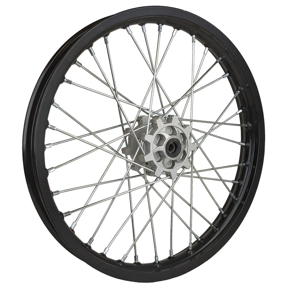 Wheel Rim - Front - 17" x 1.6" - 12mm ID Aluminum -  Dirt Bike
