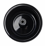 Black Wheel Rim for Coleman CT200U BT200X CT200UEX 196cc Hisun 200-3 200-7, Axis M200 Mini bike (Front Rim)