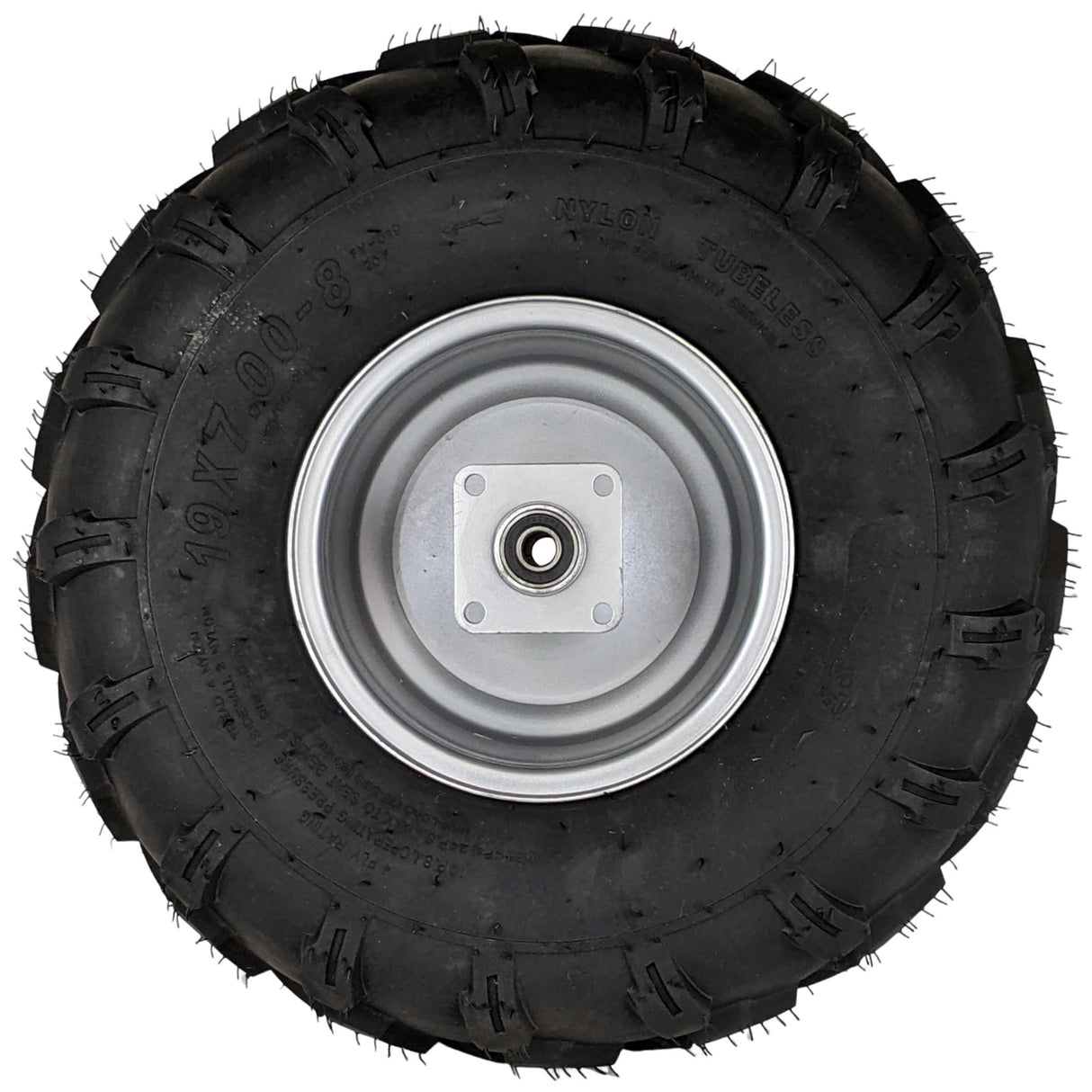 19x7.00-8 Rear Tire & Wheel Rim Pre-mounted for Coleman CT200U BT200X CT200UEX 196cc Hisun 200-3 200-7 Axis M200 Mini Bike