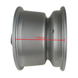 Rear Wheel Rim Assembly for Coleman CT200U BT200X CT200UEX 196cc Hisun 200-3 200-7 Axis M200 Mini Bike