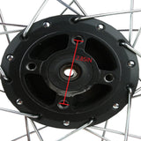 12" x 1.60 Front Wheel Rim Kit 32 Spokes for SSR SDG KC CRF 50cc-125cc Pit Bike - RED