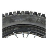 14" Rear Wheel 12mm Axle Hub  - Dirt bike Rims, Sprocket, Rear Rotor, and Rear Axle