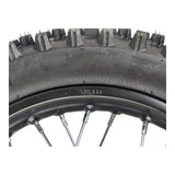 14" Rear Wheel 12mm Axle Hub  - Dirt bike Rims, Sprocket, Rear Rotor, and Rear Axle