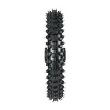 Wheel Rim Assembly - Rear - 16" Steel 15mm ID - Version Hub C - BLACK with Rotor, Sprocket, Tire and Tube