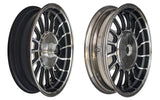 10" 2.15x10 Front & 2.50x10 Rear Aluminum Wheel Rim Set for 50cc Scooters