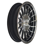 10" 2.15x10 Front & 2.50x10 Rear Aluminum Wheel Rim Set for 50cc Scooters