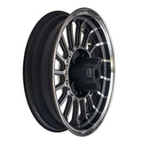 10" 2.15x10 Front & 2.50x10 Rear Aluminum Wheel Rim Set for 50cc Scooters