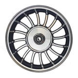 10" 2.15x10 Front & 2.50x10 Rear Aluminum Wheel Rim Set for 50cc Scooters