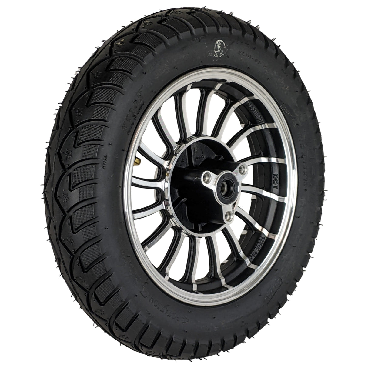 10" 2.15x10 Front Wheel & Tire 3.00-10 Set 50cc Scooters