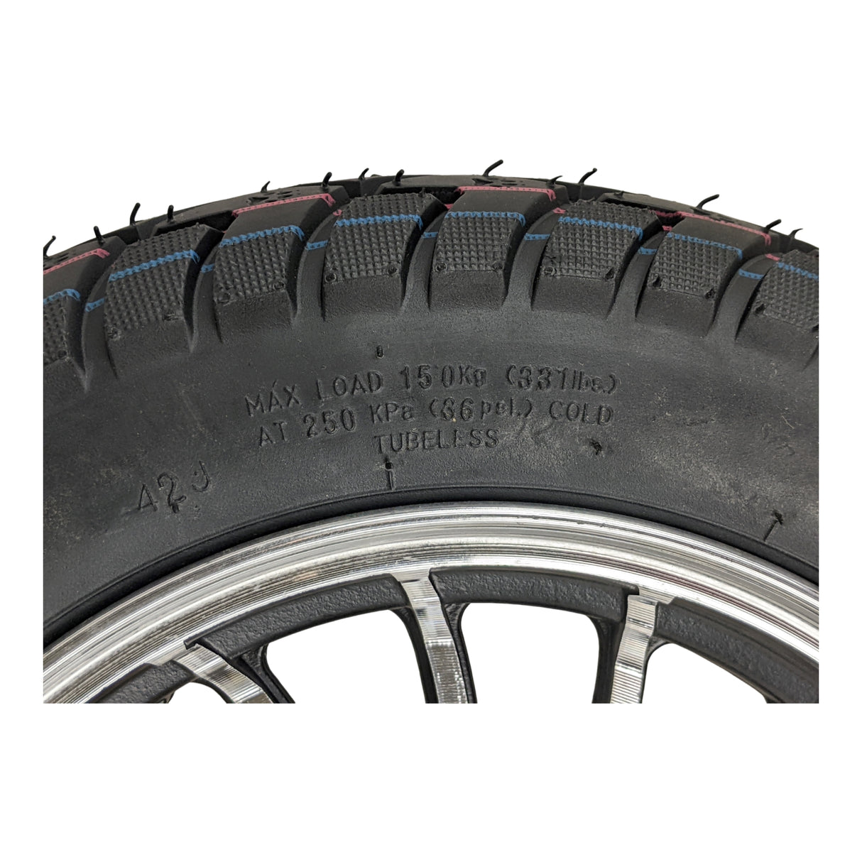 10" 2.15x10 Front Wheel & Tire 3.00-10 Set 50cc Scooters