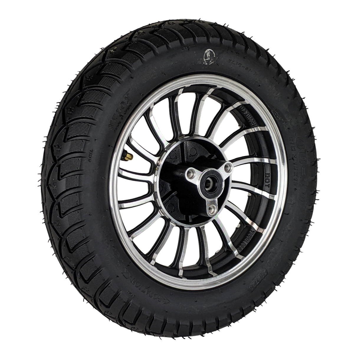 10" 2.15x10 Front Wheel & Tire 3.00-10 Set 50cc Scooters