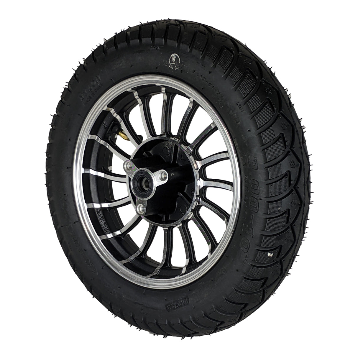 10" 2.15x10 Front Wheel & Tire 3.00-10 Set 50cc Scooters