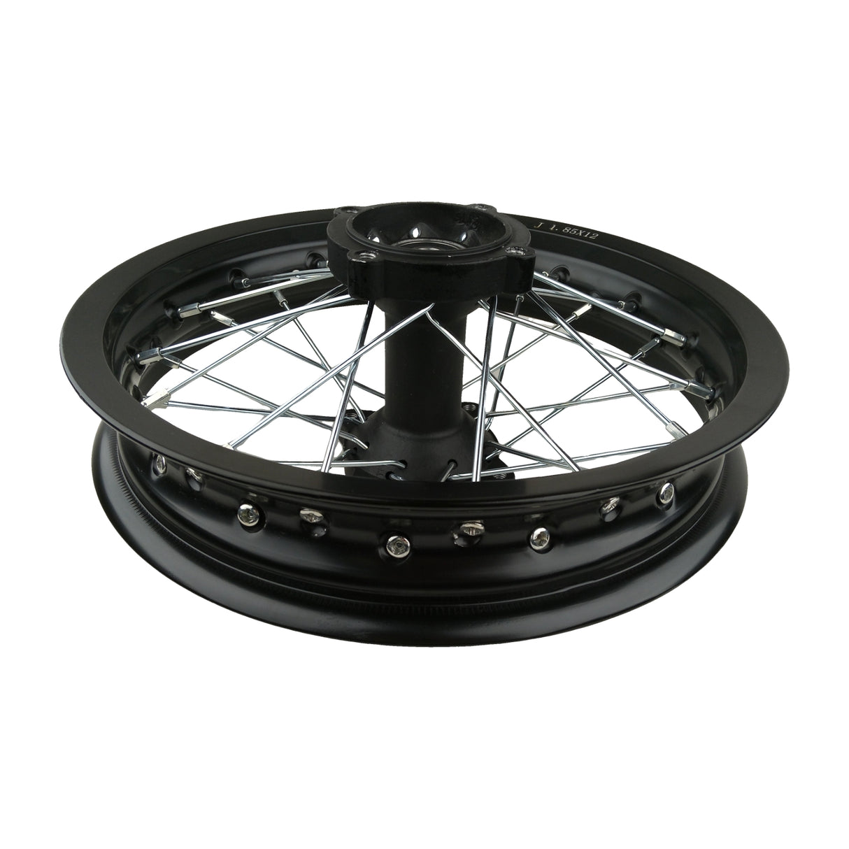 12" Steel Rear Wheel Rim Kit for 50cc-125cc Pit Dirt Bikes
