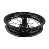 12" Steel Rear Wheel Rim Kit for 50cc-125cc Pit Dirt Bikes