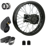 12" Rear Rim Kit for Apollo SSR 125cc XR CRF 70 110 Dirt Bike Motocross Black