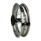 12" Rear Rim Kit with for CRF 70 Apollo SSR Taotao Dirt Bike Motocross - Chrome