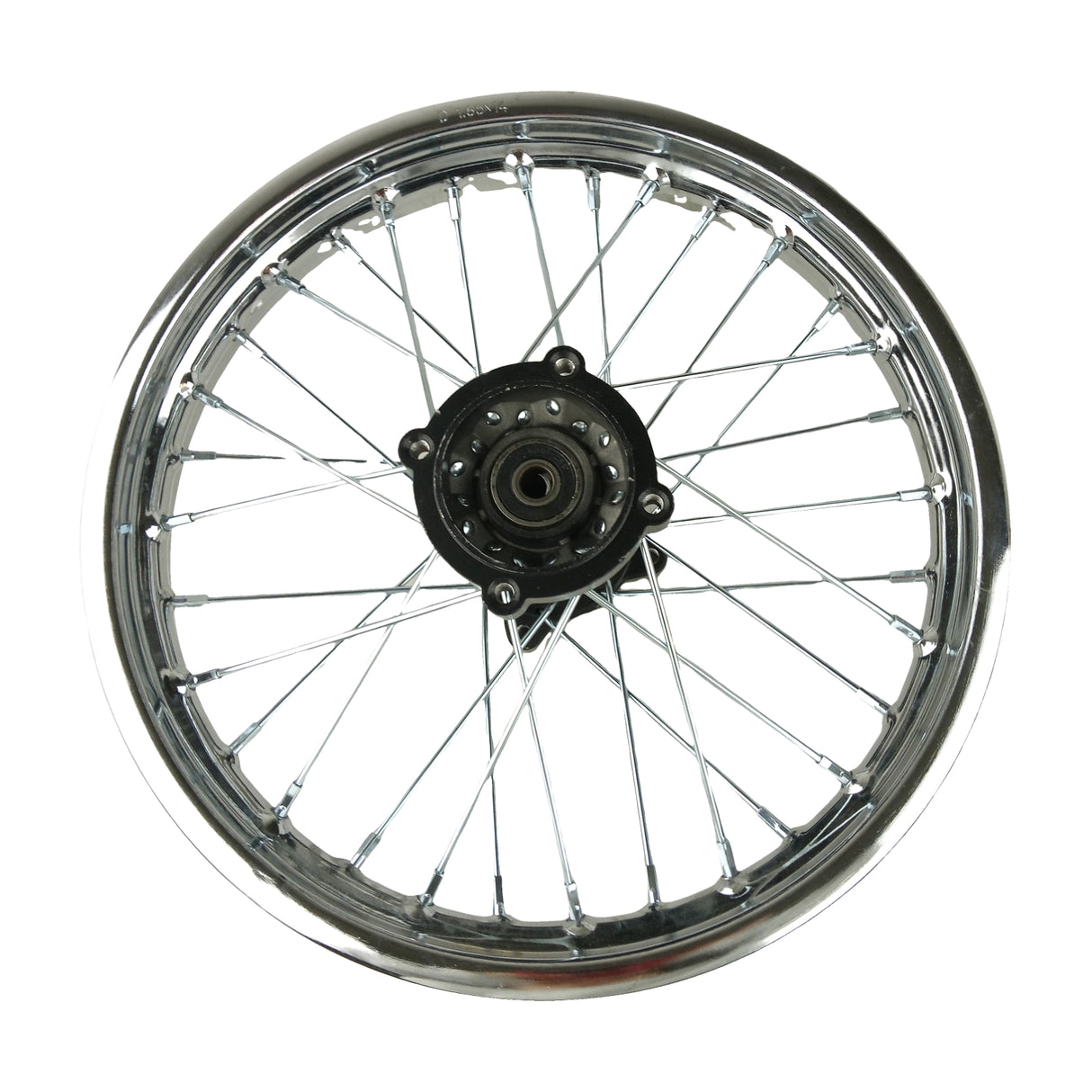 Wheel Rim - Rear - 14" Steel 12mm ID - Version Hub C - Dirt Bike