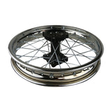 Wheel Rim - Rear - 14" Steel 12mm ID - Version Hub C - Dirt Bike