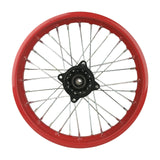 1.85 x 14 Dirt Bike Rear Wheel Rim Kit DB17 KLX125 RM80 Apollo 125 Motocross - Red