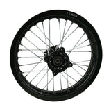 14"x1.85 Rear Wheel Rim Kit 12mm ID for Apollo 50cc-125cc Dirt Pit Bike - Black