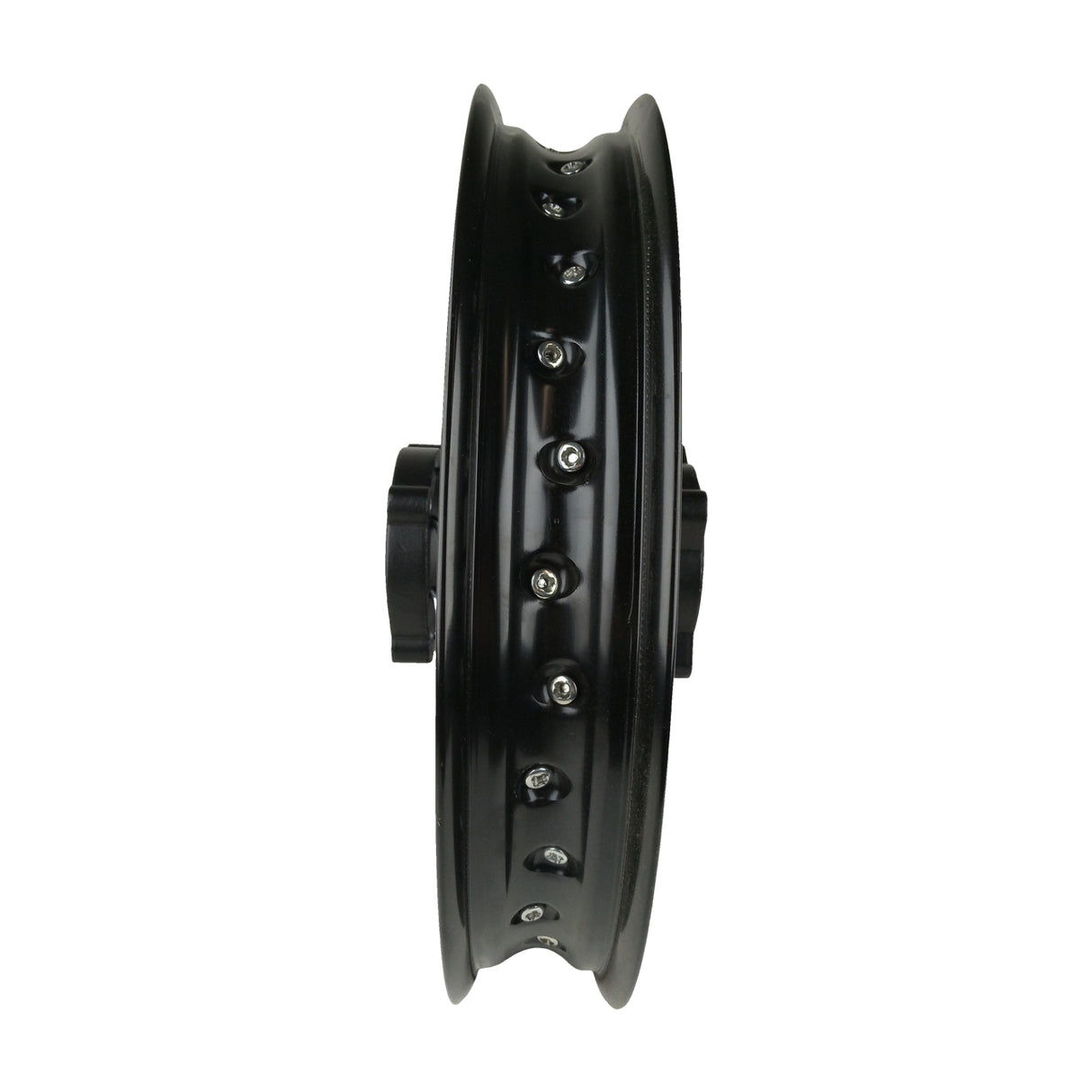 14"x1.85 Rear Wheel Rim Kit 12mm ID for Apollo 50cc-125cc Dirt Pit Bike - Black