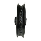 14"x1.85 Rear Wheel Rim Kit 12mm ID for Apollo 50cc-125cc Dirt Pit Bike - Black