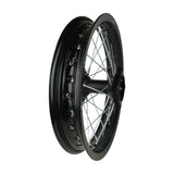 14"x1.85 Rear Wheel Rim Kit 12mm ID for Apollo 50cc-125cc Dirt Pit Bike - Black