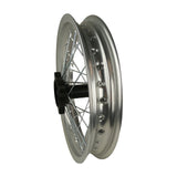 14"x1.85 Rear Wheel Rim Kit 12mm ID for Apollo 50cc-125cc Dirt Pit Bike - Chrome