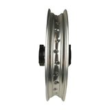 14"x1.85 Rear Wheel Rim Kit 12mm ID for Apollo 50cc-125cc Dirt Pit Bike - Chrome