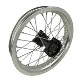 14"x1.85 Rear Wheel Rim Kit 12mm ID for Apollo 50cc-125cc Dirt Pit Bike - Chrome
