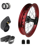 14" x 1.85 Red Rear Wheel Rim Kit 12mm ID for 50cc-125cc Dirt Bikes & Pit Bikes