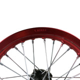 14" x 1.85 Red Rear Wheel Rim Kit 12mm ID for 50cc-125cc Dirt Bikes & Pit Bikes
