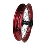 14" x 1.85 Red Rear Wheel Rim Kit 12mm ID for 50cc-125cc Dirt Bikes & Pit Bikes
