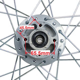 14" Front Rim Wheel Tire For Apollo SSR 125CC CRF Dirt Bike - (12mm ID, 32 Spokes)