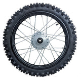 14" Front Rim Wheel Tire For Apollo SSR 125CC CRF Dirt Bike - (12mm ID, 32 Spokes)