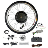 48V 1000W Electric Bicycle Front Wheel Conversion Kit 26" E-Bike Kit, Bike Hub Motor